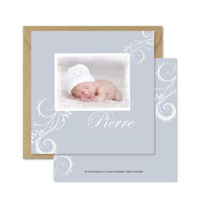 Faire-part de naissance Pierre