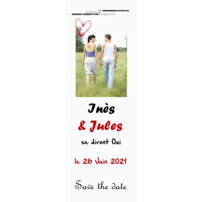 Save the date Inès et Jules