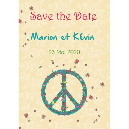 Save the date Marion et Kévin