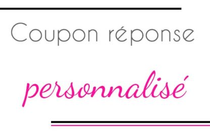 Coupon réponse personnalisé