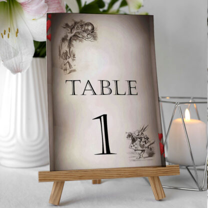 Numéro de table - In wonderland