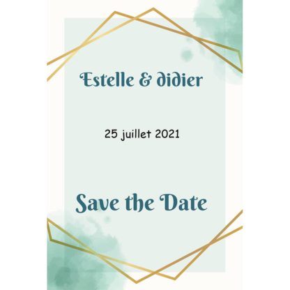 Save the date Estelle et Didier