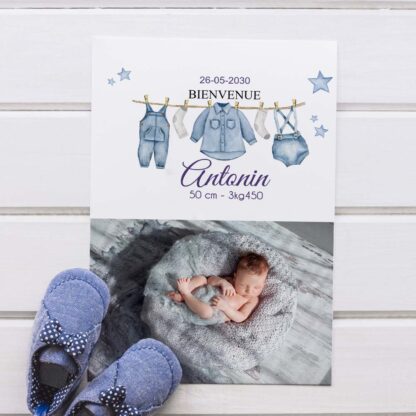 Faire-part de naissance Antonin