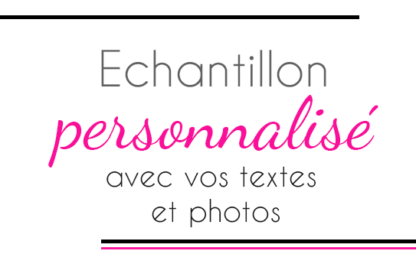 Echantillon personnalisé